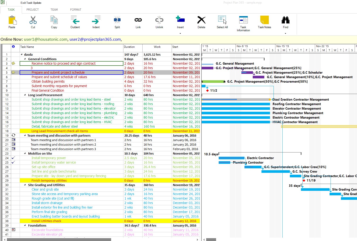 Enabling MPP files for collaboration – Project Plan 365