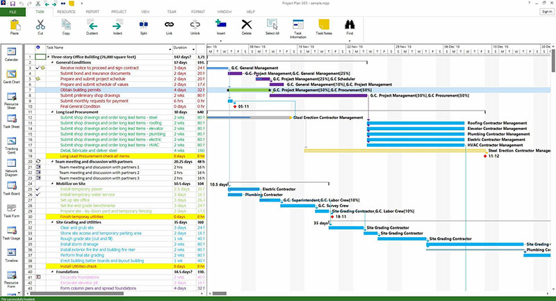 Export to Excel (CSV) – Project Plan 365