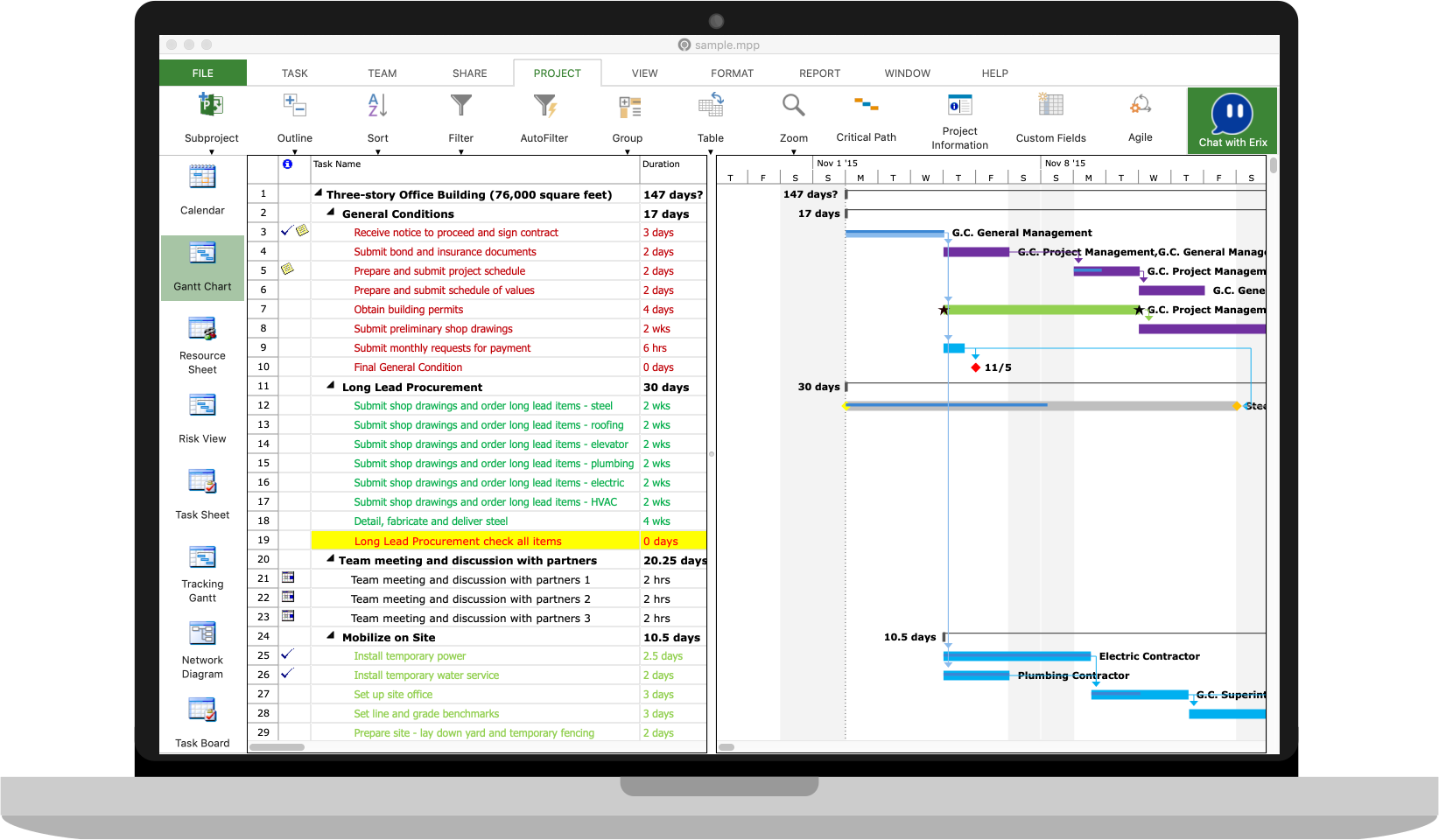microsoft project planner software