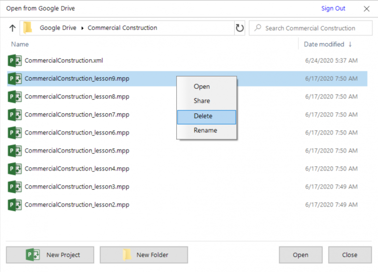 google drive file stream select folders