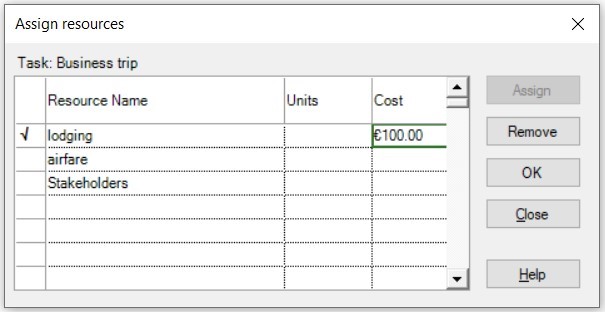 Cost Resources Project Plan 365