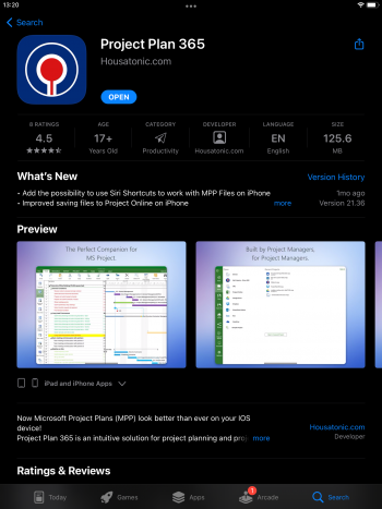 Install Project Plan 365 For IPad - Project Plan 365