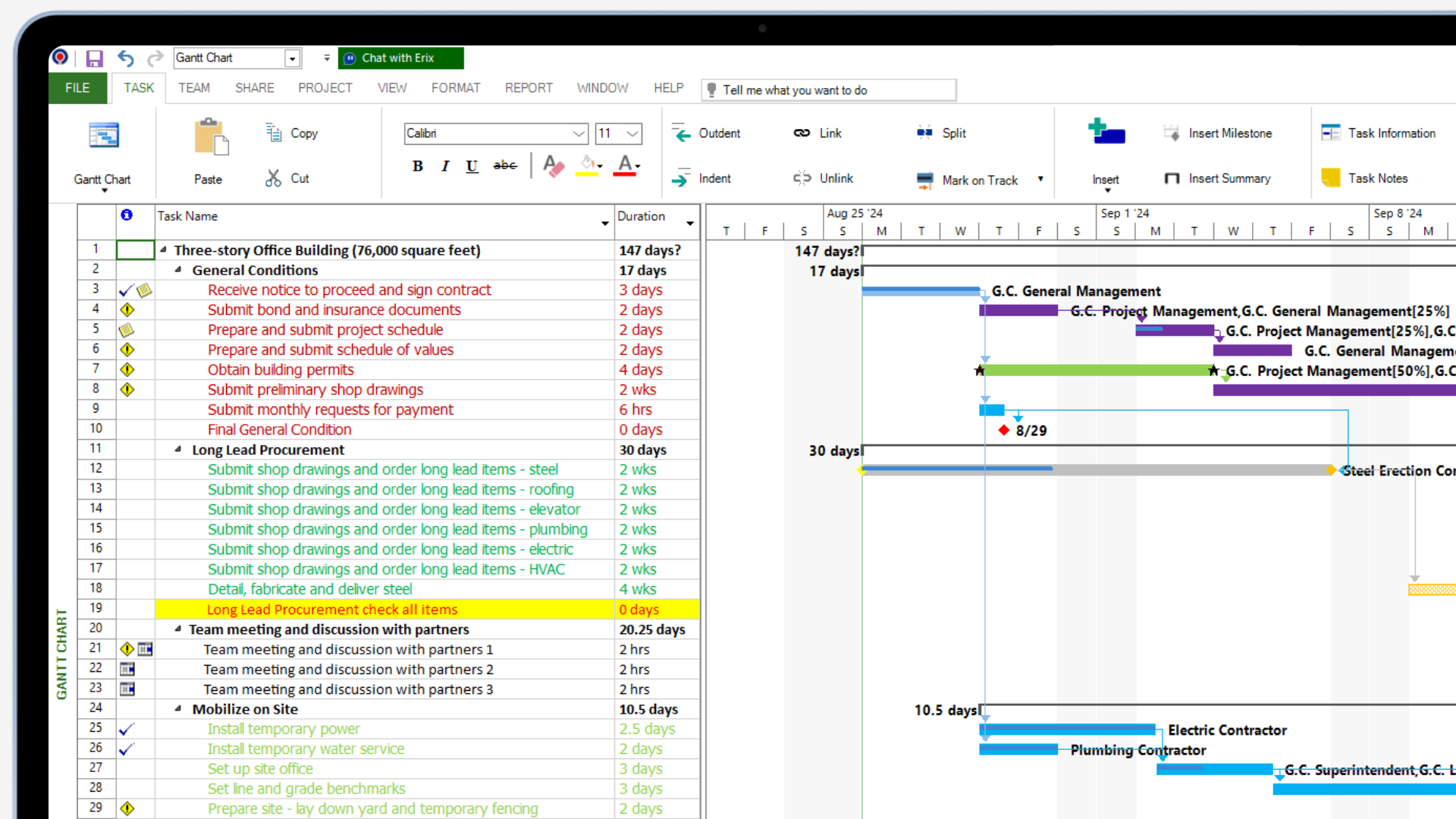 Microsoft Project for Mac